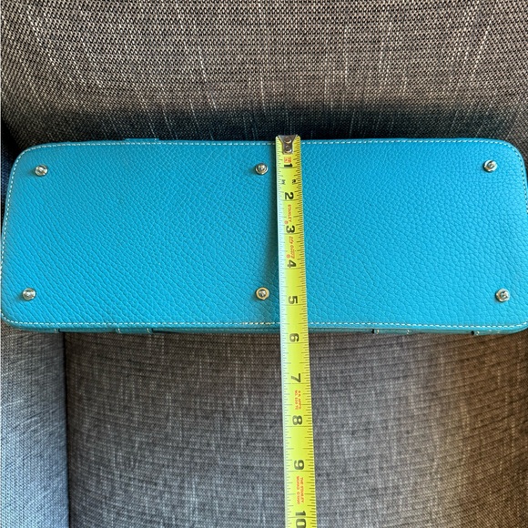 Dooney & Bourke Tiffany Blue Satchel - Picture 6 of 12